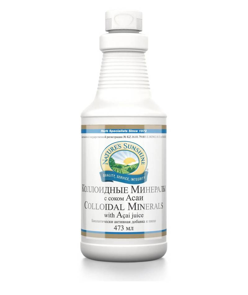 Colloidal Minerals NSP. Коллоидные минералы НСП