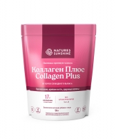 Коллаген Плюс. Collagen Plus NSP. Поддерживает эластичность кожи, Необходим для здоровья волос и крепких ногтей, Укрепляет костную ткань, Обеспечивает здоровье суставам, Способствует прочности сосудов, Улучшает барьерную функцию кишечника, Поддерживает водно-электролитный баланс, необходимый для полноценной гидратации организма